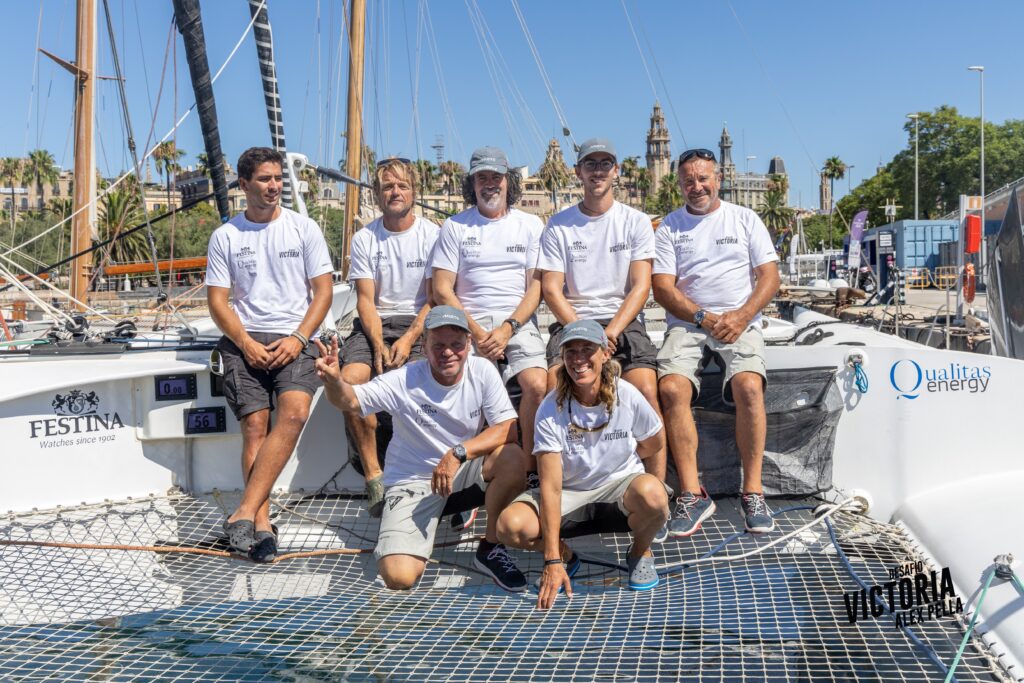 El «Victoria», de Alex Pella batió el récord de La vuelta a España y lo puso en 4 días, 17 horas, 14 minutos y 46 segundos