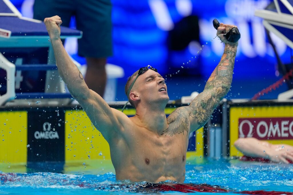 For Caeleb Dressel, the only way past the fear is through it