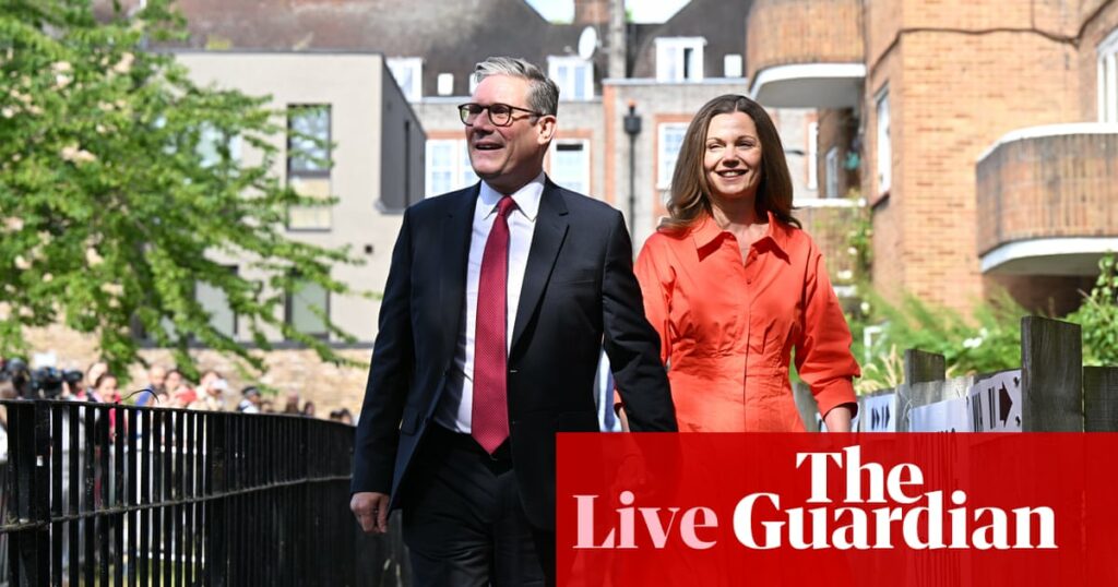 General election 2024: UK awaits exit poll as millions cast votes across country – latest live news