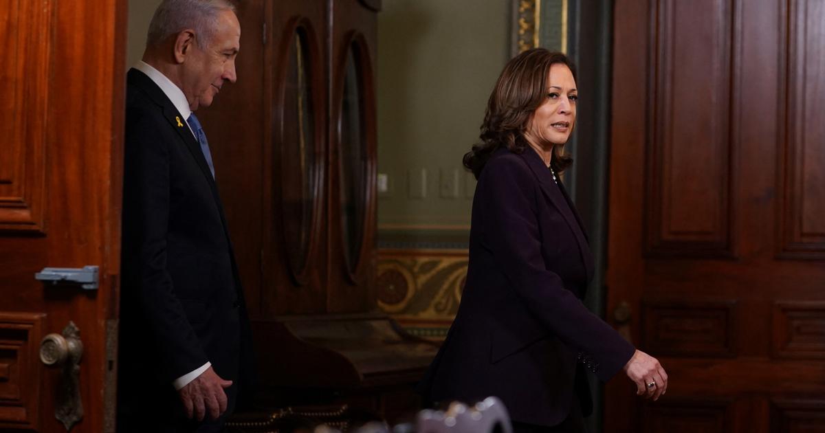 Glacial tête-à-tête entre Kamala Harris et «Bibi» Netanyahou