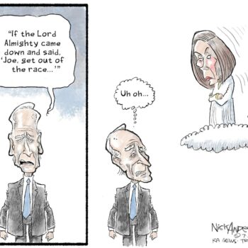 How political cartoonists drew Biden’s historic exit and Harris’s rise