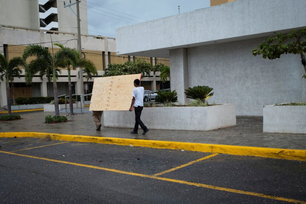 Hurricane Beryl is sweeping by Jamaica