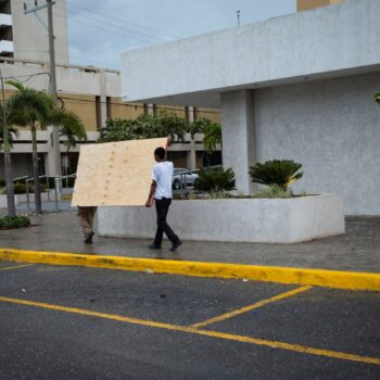 Hurricane Beryl is sweeping by Jamaica