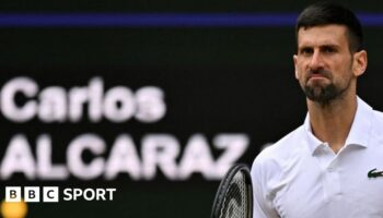 Novak Djokovic loses to Carlos Alcaraz