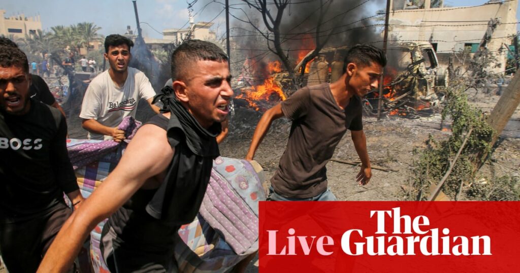 Israel-Gaza war live: 7 October mastermind Mohammed Deif targeted in attack said to have killed 71