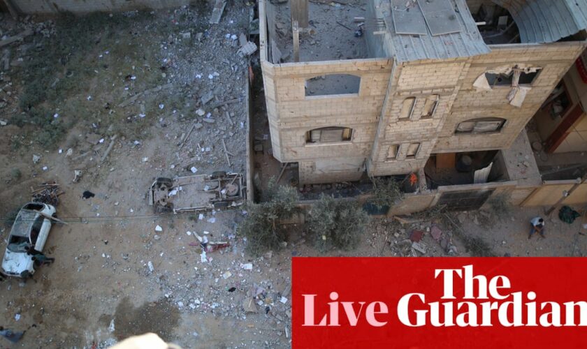 Israel-Gaza war live: UK to resume Unrwa funding; Houthis claim Tel Aviv attack