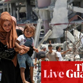 Israel-Gaza war live: at least 30 reported dead after Israeli strike on school