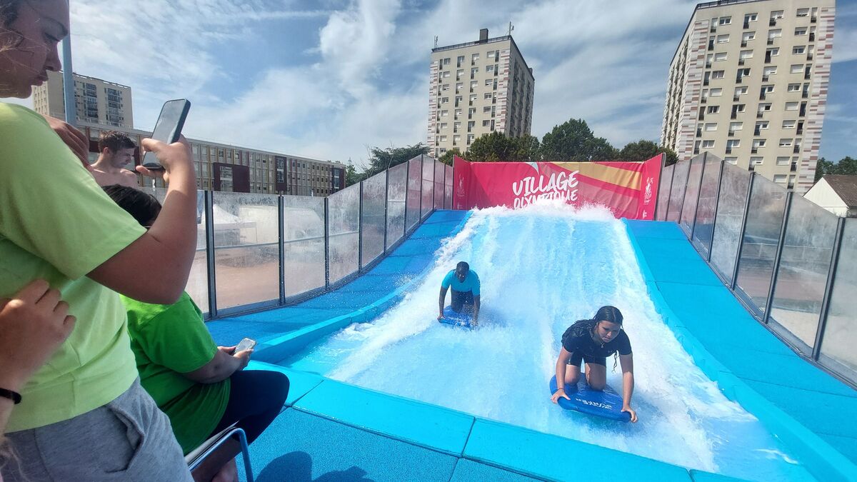 JO Paris 2024: surf, natation, BMX et escalade… À Villeneuve-la-Garenne, les Jeux ont déjà commencé !