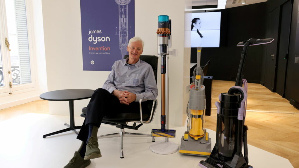 James Dyson, l’inventeur de l’aspirateur sans sac : « N’abandonnez jamais »