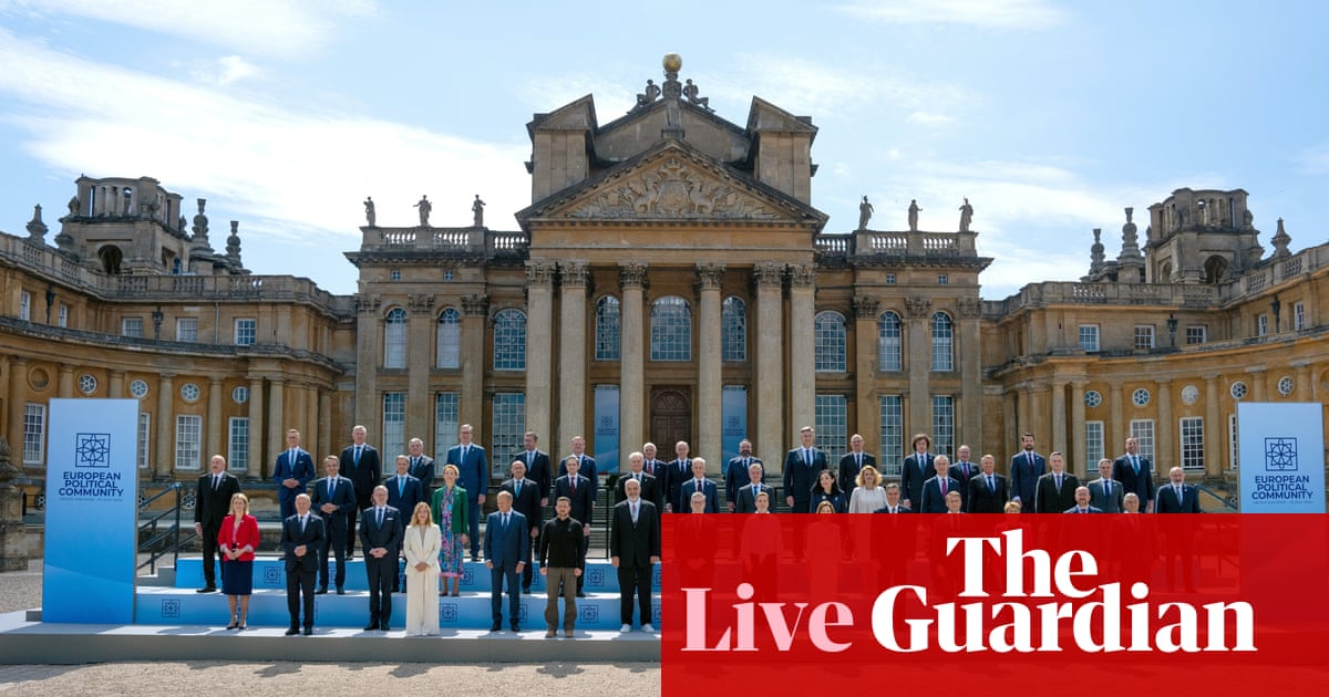 Keir Starmer speaks after European Political Community summit – politics live