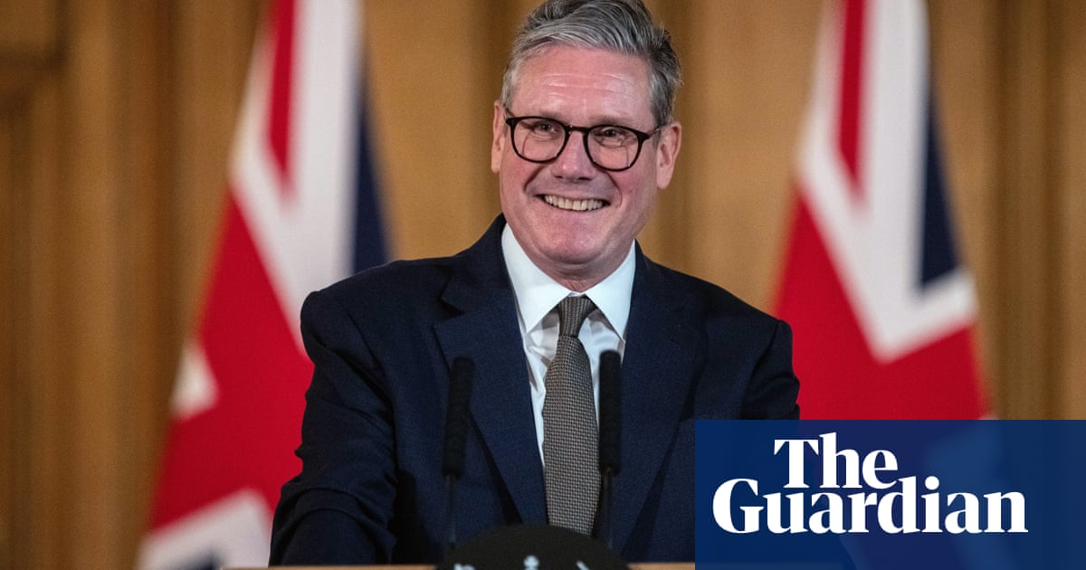 Keir Starmer: tense election trail Labour leader replaced by affable prime minister