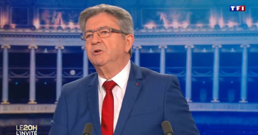 Législatives : en cas de majorité introuvable à l’Assemblée, Mélenchon appellera Macron à «s’en aller» pour «sortir de l’impasse»