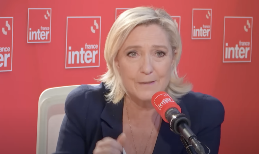 Marine Le Pen accuse le vote des Français de faire le jeu du Nouveau Front Populaire