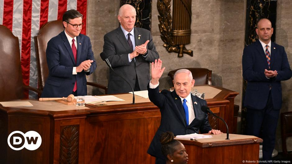 Middle East updates: Netanyahu addresses US lawmakers