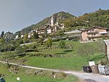 Mother dies in cable car horror after getting snagged while loading luggage, clinging on while dragged 50 yards out over Italian valley then falling 500ft to her death in front of her husband and two children