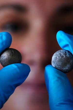 Musket balls that started the American Revolution sat buried. Until now.