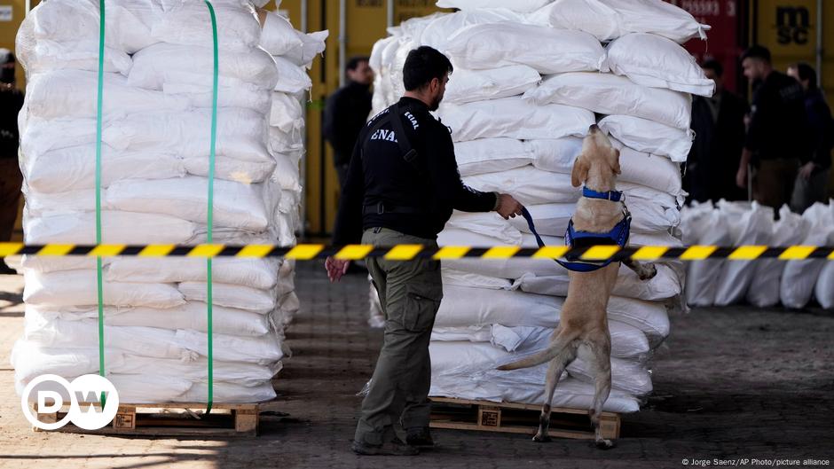 Paraguay finds 4 tons of cocaine in Belgium sugar shipment