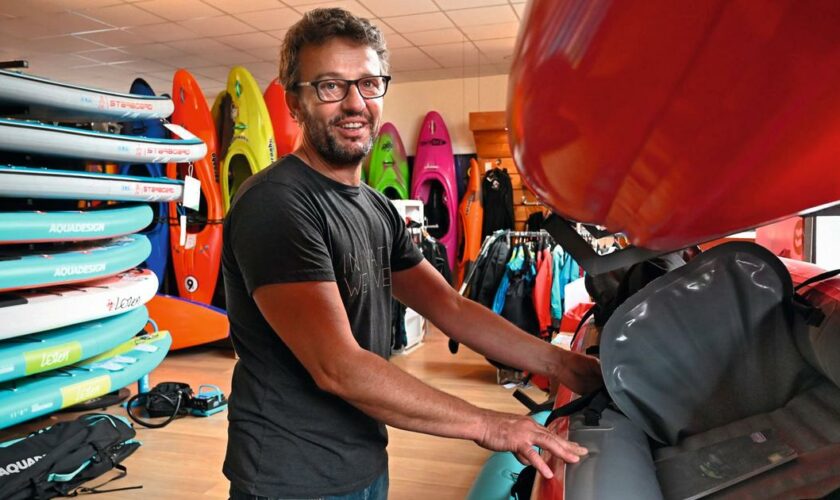 Pierre-Alain Clerc, l’artisan qui conçoit les canoës et kayak des athlètes olympiques