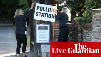 Polls open across the UK as millions head out to vote - general election 2024 live