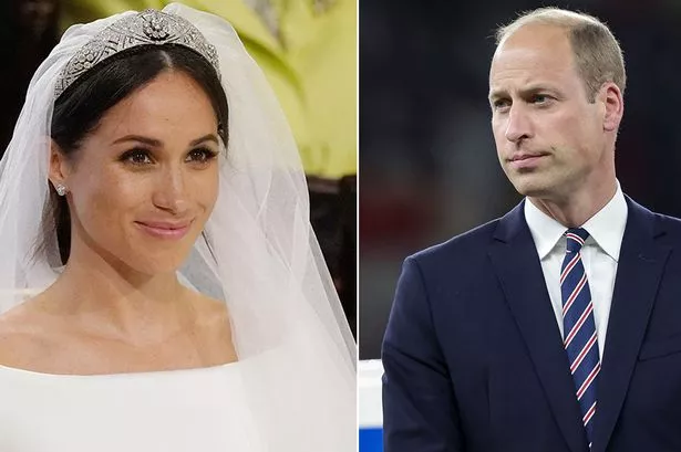 Prince William's 'tense concern over Meghan Markle wearing Princess Diana's jewellery'