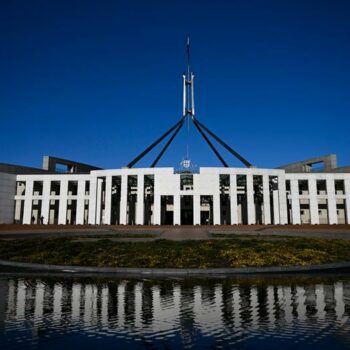 Pro Palestinian protesters scale Australian parliament roof