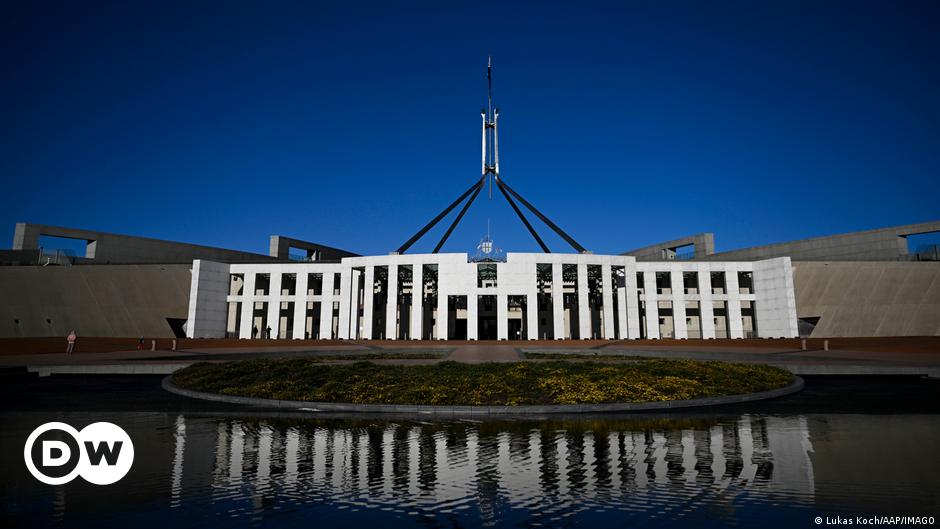 Pro Palestinian protesters scale Australian parliament roof