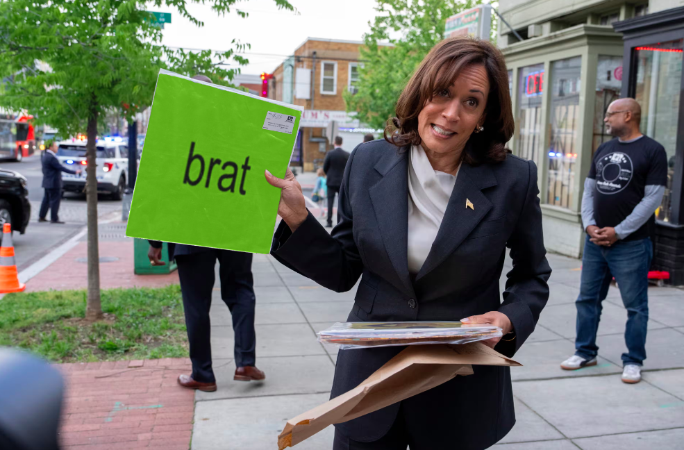 Quand Kamala Harris brandit ton disque préféré : le mème qui fait sensation sur X