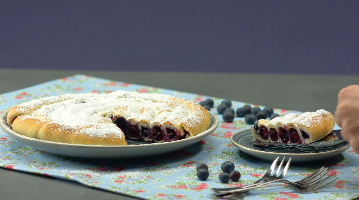 Rezept: Diese leckeren Blaubeer-Schnecke gelingt sogar Backmuffeln