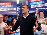 Rishi Sunak vows to fight to the end and urges Tory voters to 'save the UK' from a Labour government as he insists 'it's not over until the final whistle blows' in his last campaign speech before the country heads to the polls tomorrow