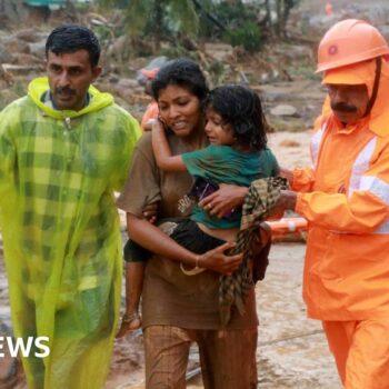 Sixty-three killed, dozens trapped in India landslides