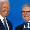 Starmer praises Biden’s ‘remarkable’ career after US election withdrawal