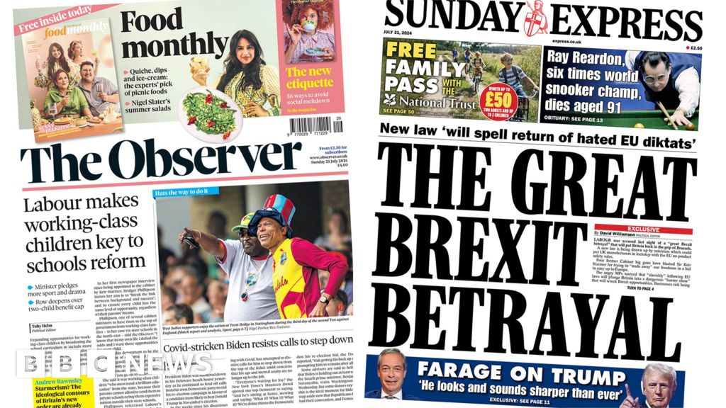 The Papers: 'Bumper pay rise for teachers' and 'Brexit betrayal'