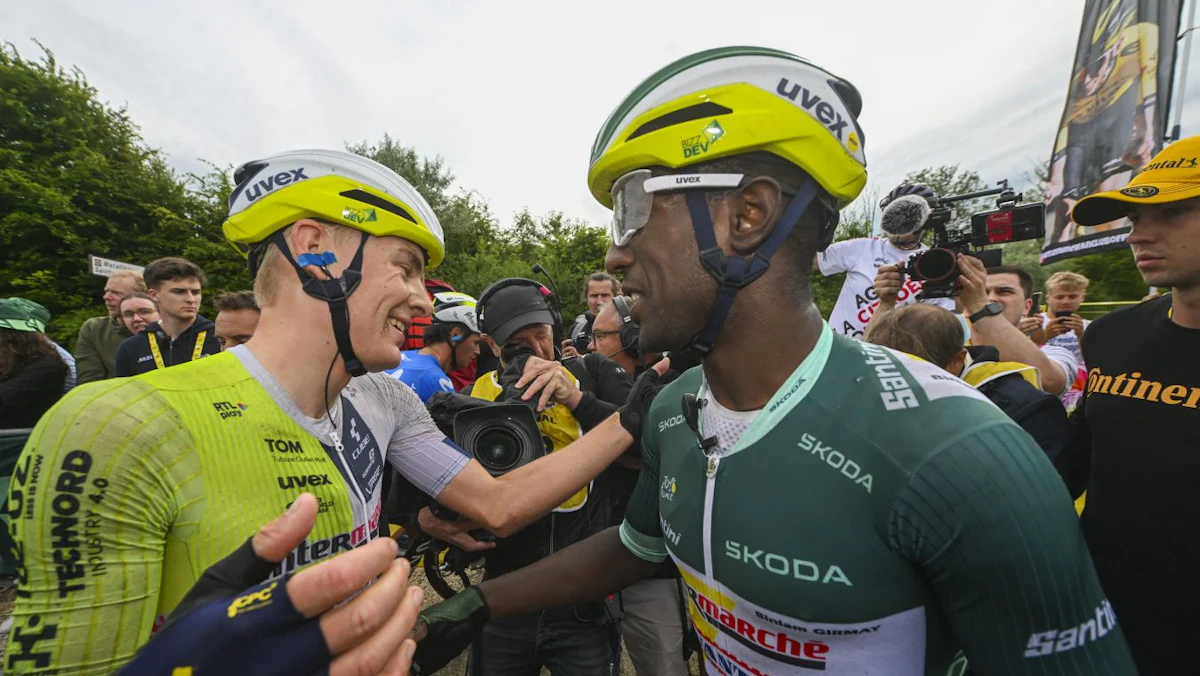 Tour de France: Gedämpfter Jubel an einem traurigen Tag für den Radsport