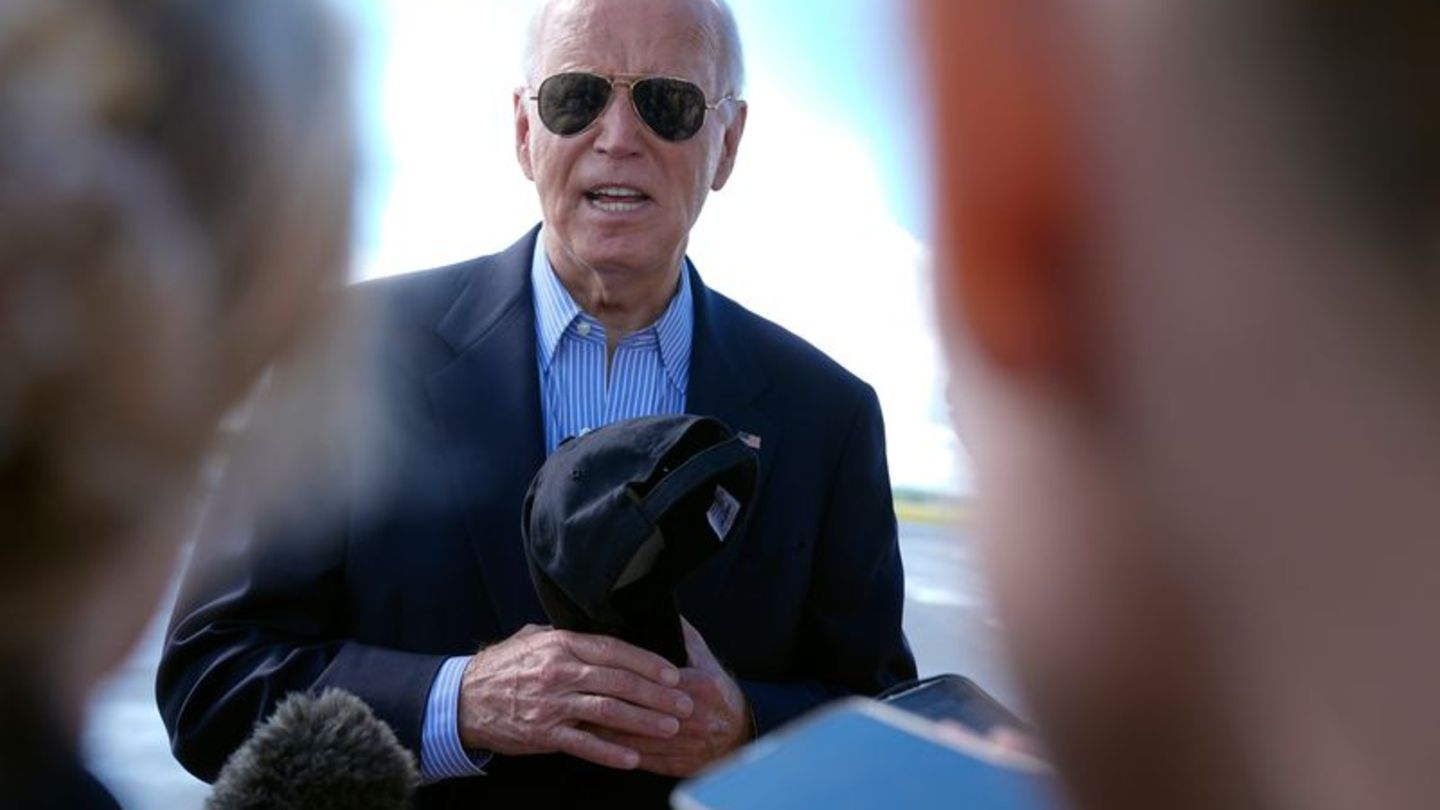 Biden erklärt sein TV-Desaster mit einer Erkältung: "Ich habe mich schrecklich gefühlt." Foto: Manuel Balce Ceneta/AP