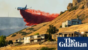 Utah wildfire forces evacuations as US west fights to contain multiple blazes