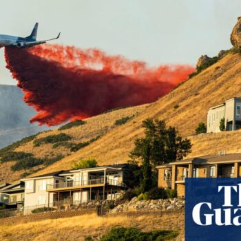 Utah wildfire forces evacuations as US west fights to contain multiple blazes