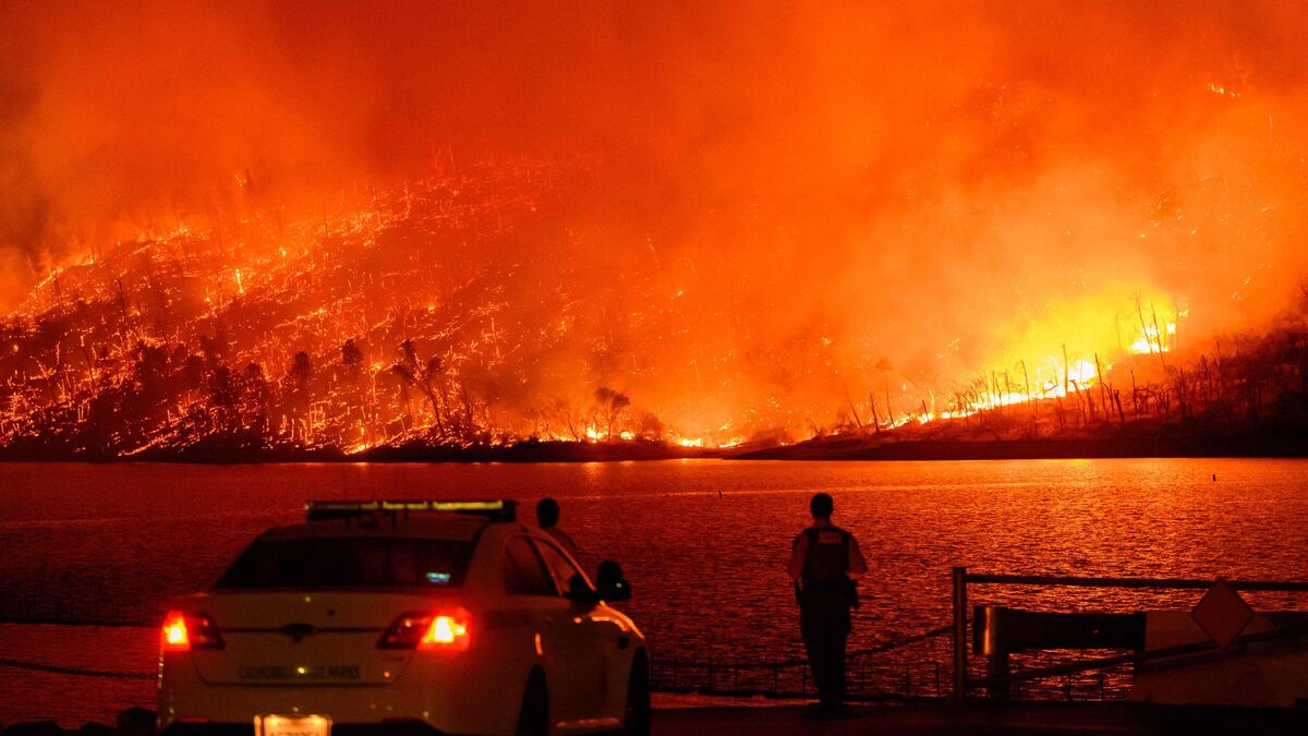 Violent incendie en Californie, des milliers d’habitants fuient le nord de la région