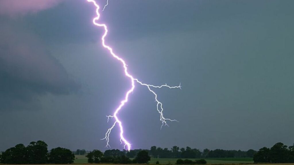 Nach heißen Sommertagen drohen in Teilen Deutschlands wieder Gewitter und Starkregen. (Symbolbild) Foto: Patrick Pleul/dpa