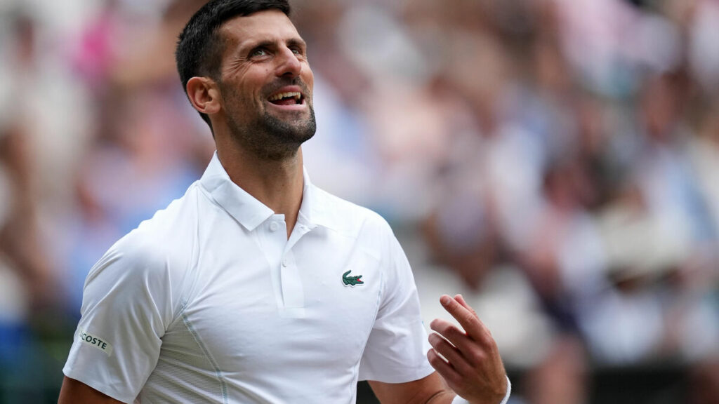 Wimbledon : sans pitié pour Musetti, Djokovic prend rendez-vous avec Alcaraz en finale