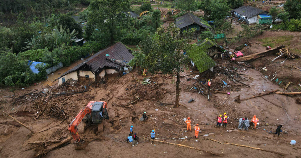 Glissements de terrain meurtriers en Inde : peu d’espoir pour retrouver des survivants