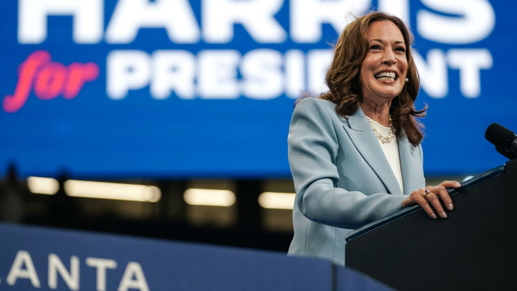 Présidentielle américaine : Kamala Harris franchit une nouvelle étape dans sa campagne contre Donald Trump