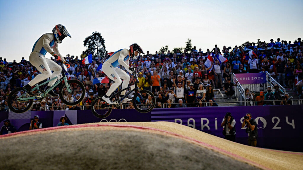 JO 2024 : Joris Daudet, Sylvain André et Romain Mahieu signent un fabuleux triplé en BMX racing