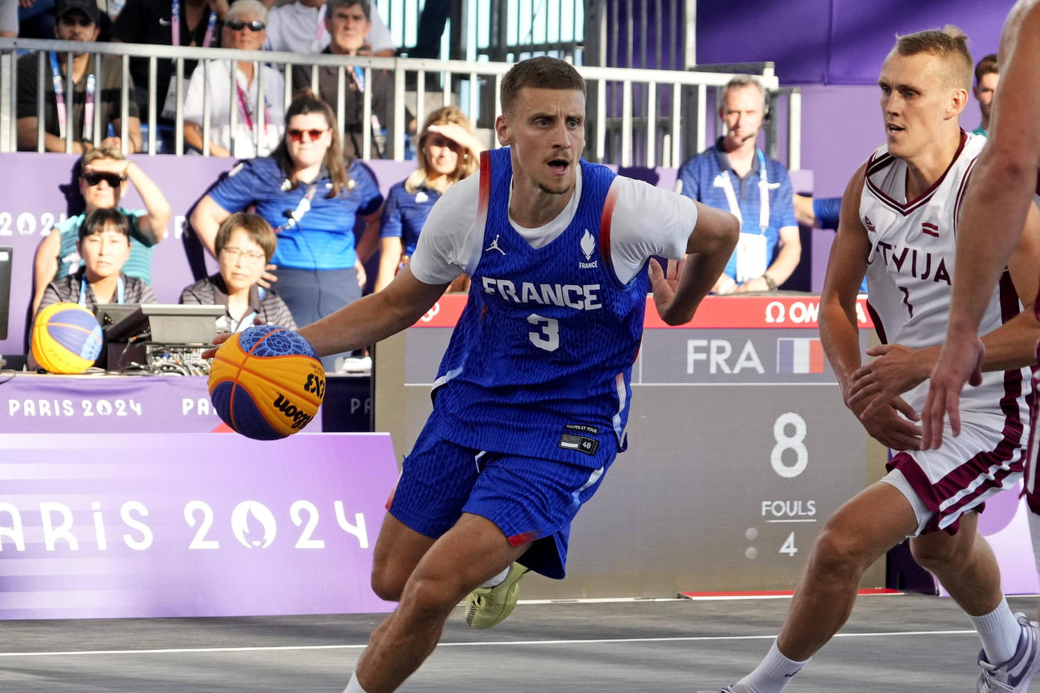 DIRECT. JO 2024 : les Bleus du basket 3x3 rêvent d'or, dure soirée pour l'athlétisme français, le live