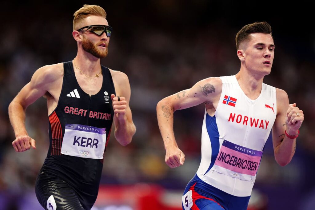 Josh Kerr offers clue to ‘vicious’ 1500m Olympic final strategy against Jakob Ingebrigtsen