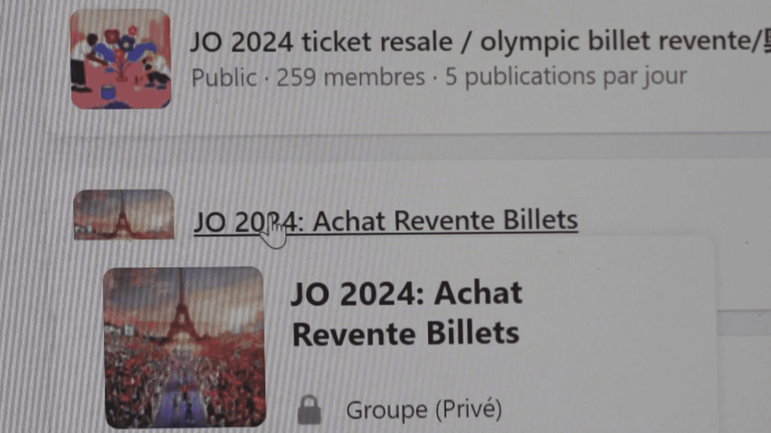 Paris 2024 : attention aux sites frauduleux de revente de billets