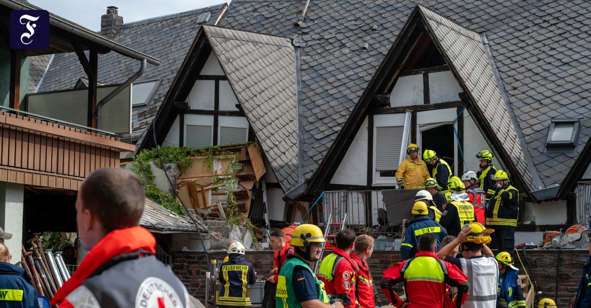 Rheinland-Pfalz: Zwei Tote nach Hoteleinsturz in Kröv –  mehrere Personen vermisst