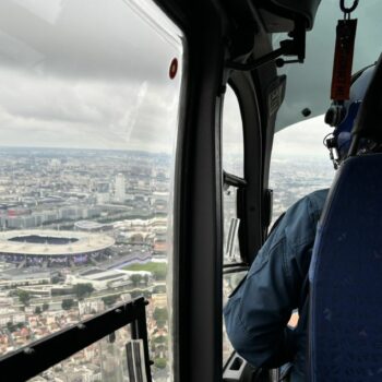 REPORTAGE. "On est assuré d'une grande réactivité" : dans le ciel des JO de Paris 2024, les hélicoptères de la gendarmerie veillent