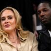 Singer Adele, left, sits with sports agent Rich Paul during the second half in Game 3 of an NBA basketball Western Conference semifinal between the Los Angeles Lakers and the Golden State Warriors Saturday, May 6, 2023, in Los Angeles. (AP Photo/Mark J. Terrill)