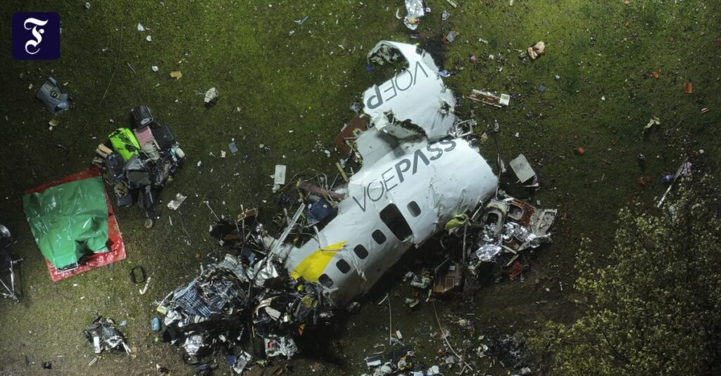 São Paulo: Stimmenrekorder nach Flugzeugabsturz mit 61 Toten gefunden