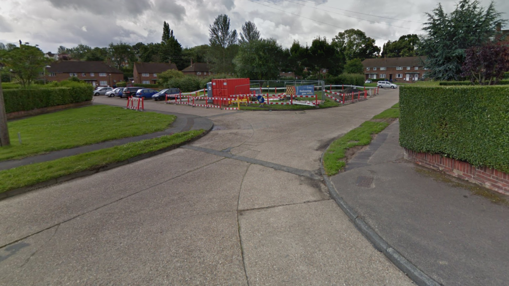 Nursery Road in the village of Knaphill. Pic: Google Street View